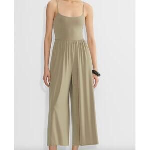 Aritzia's Wilfred Women's Market Sleeveless Jumpsuit Sundried Olive Green SZ XL